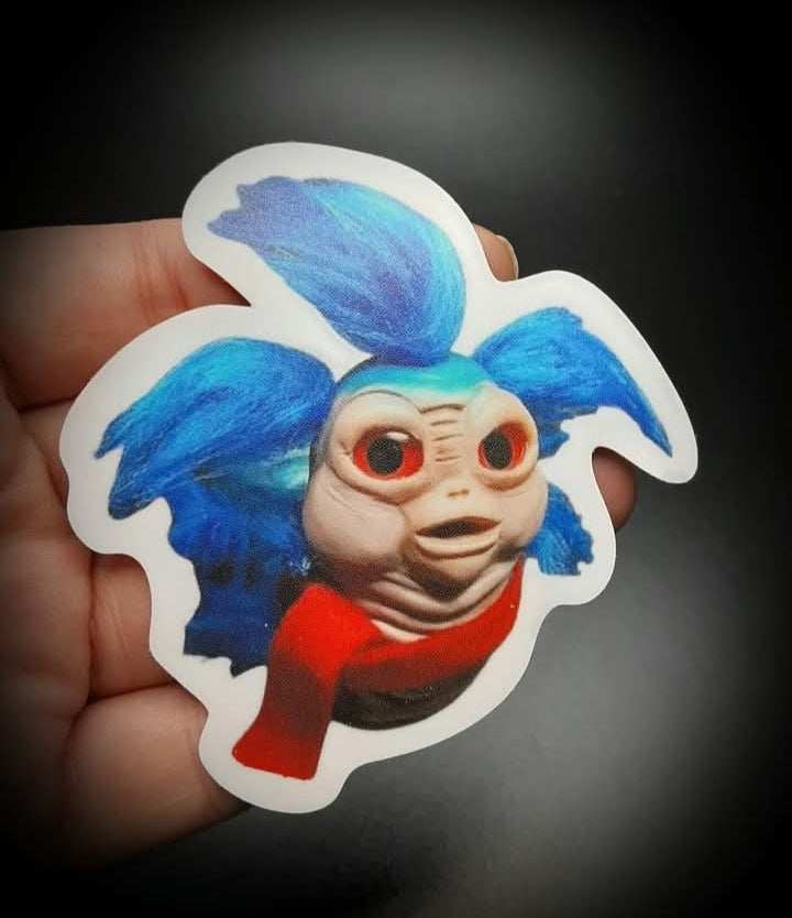 JUST A WORM LABYRINTH VINYL STICKER