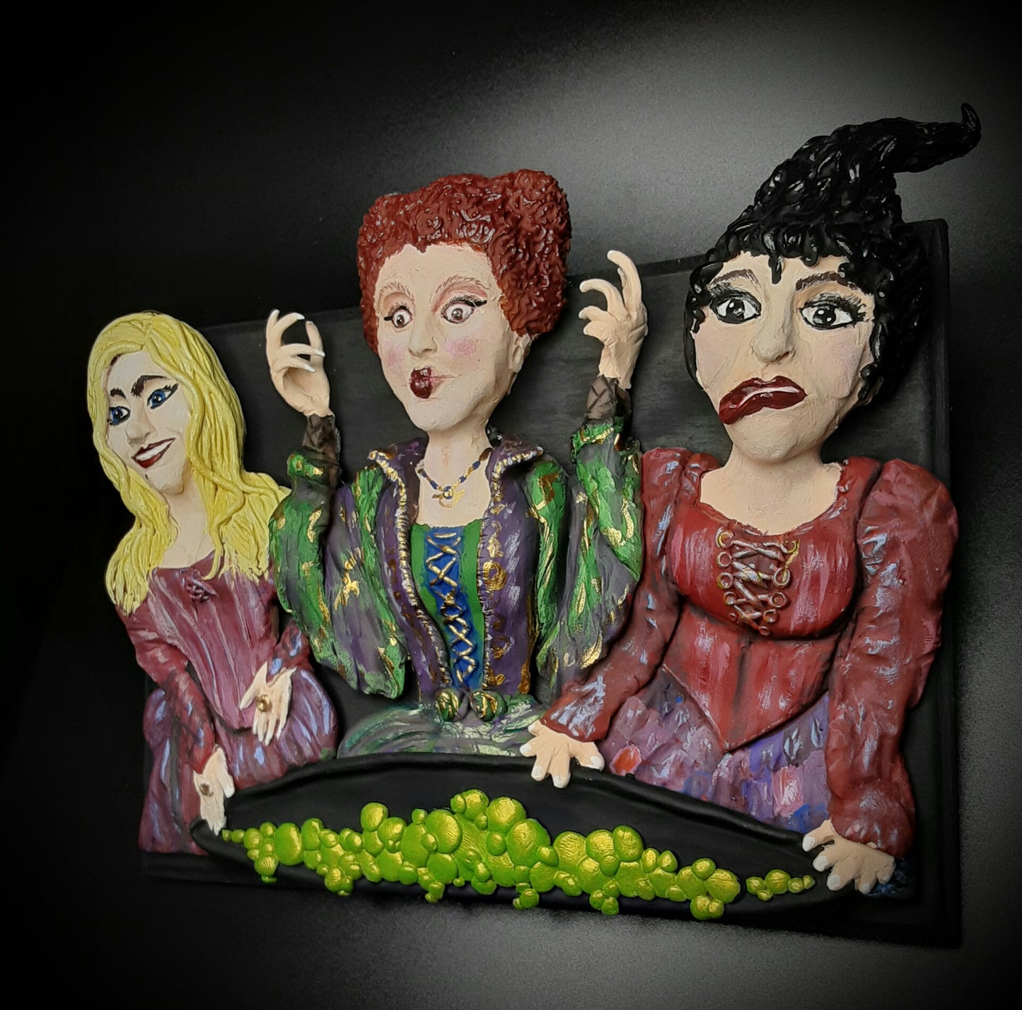 THE SANDERSON SISTERS HOCUS POCUS WALL ART