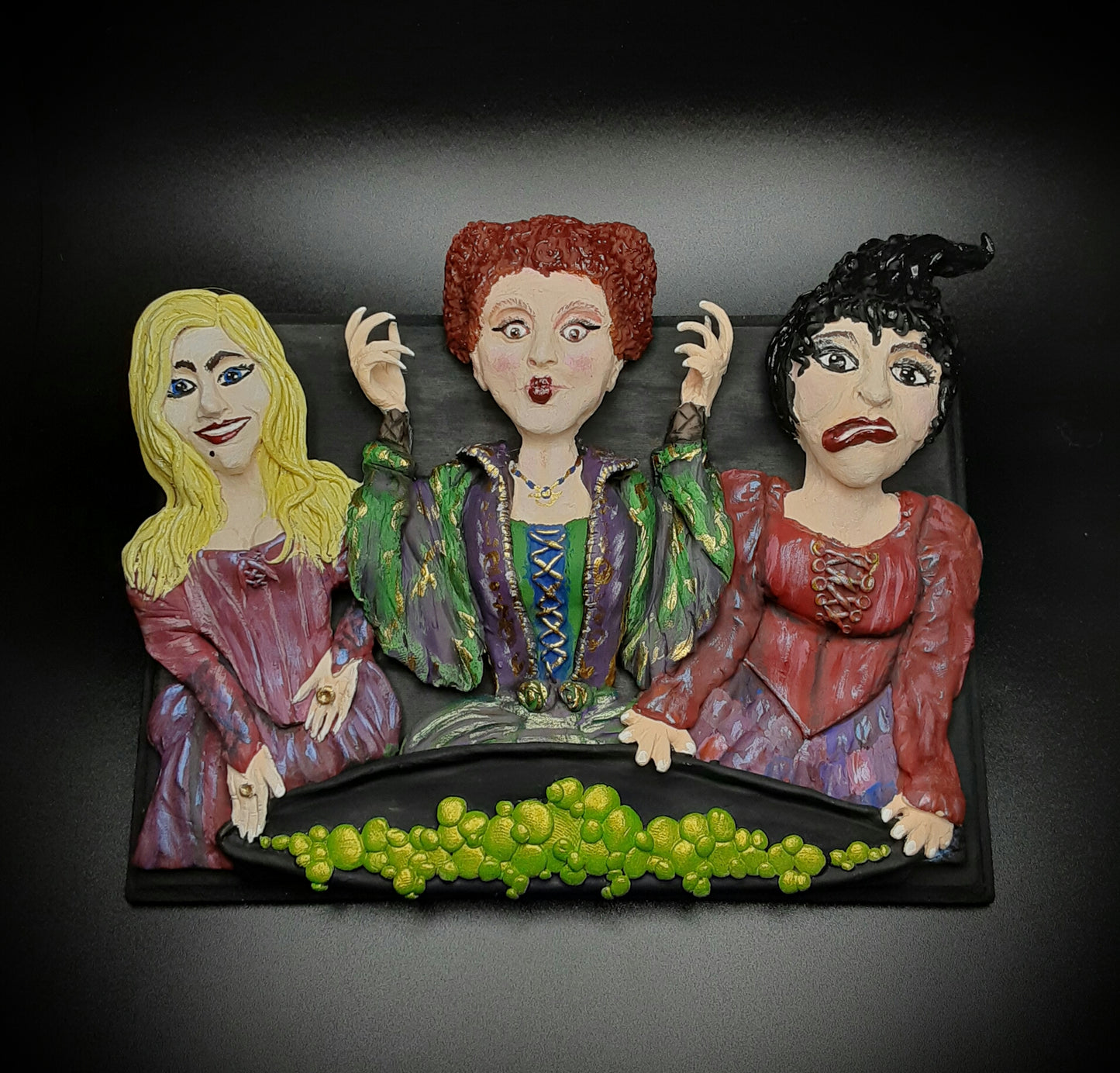 THE SANDERSON SISTERS HOCUS POCUS WALL ART