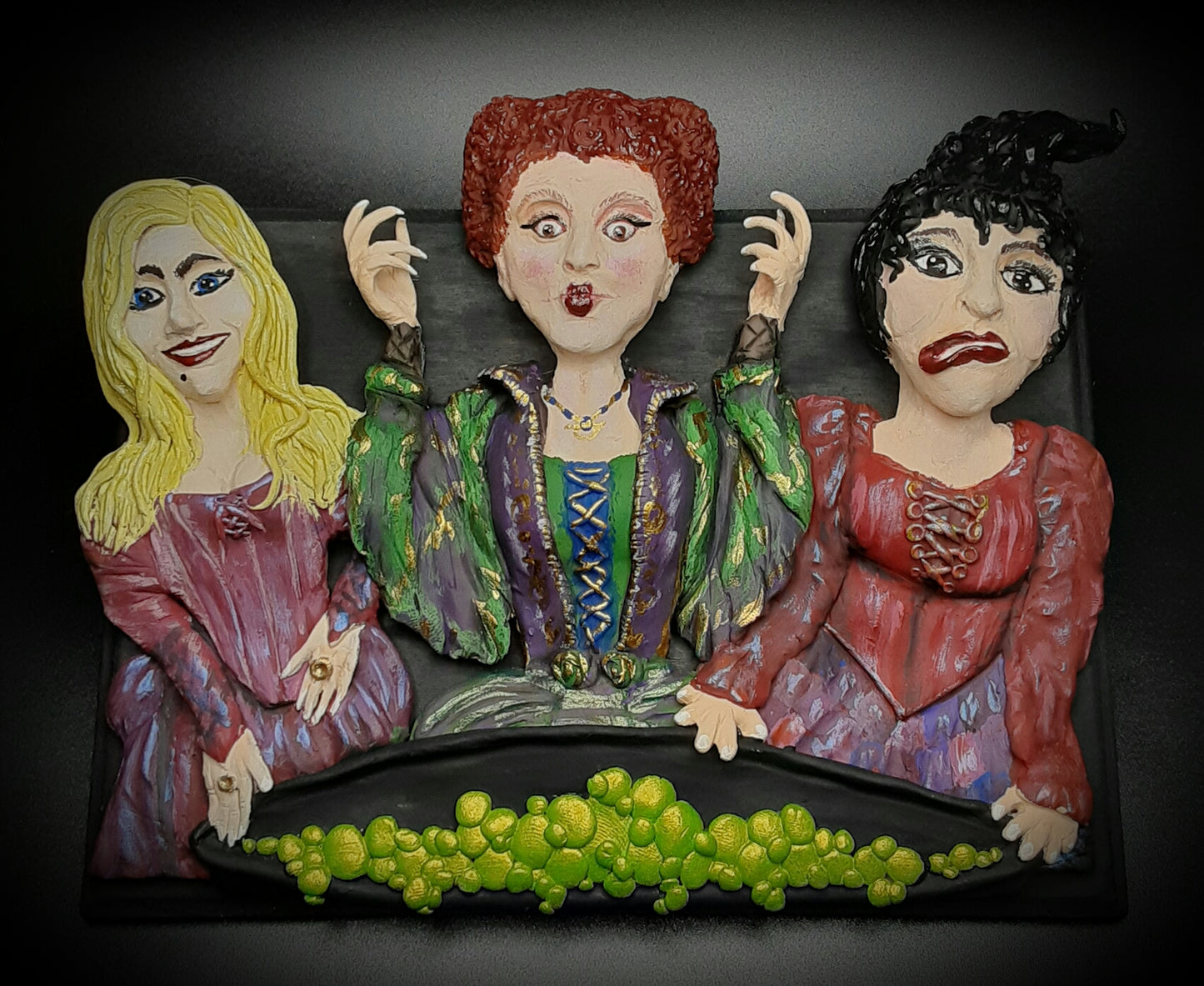 THE SANDERSON SISTERS HOCUS POCUS WALL ART